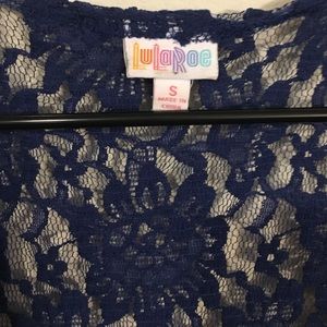 Discontinued LuLaRoe lace kimono.